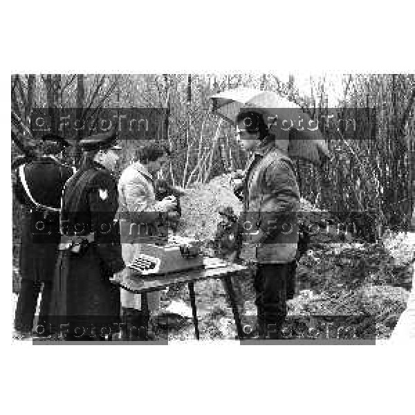 DI PIETRO CON BORRA BOSCO LEFFE PER DELITTO BERGAMASCHI 2021 foto archivio Nino Cassotti