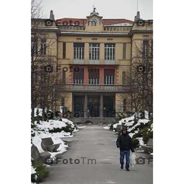 Bergamo OSPEDALI RIUNITI DI BERGAMO GENRICHE ESTERNO INTERNO REPARTI foto Tiziano Manzoni-Fotogramma Bergamo