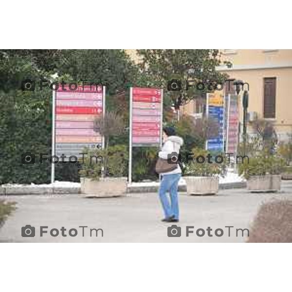 Bergamo OSPEDALI RIUNITI DI BERGAMO GENRICHE ESTERNO INTERNO REPARTI foto Tiziano Manzoni-Fotogramma Bergamo