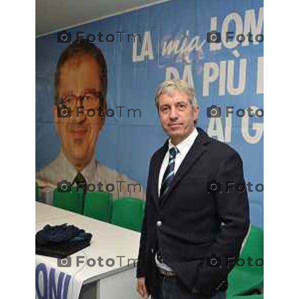 BERGAMO Maroni point, presentazione candidati Lista Maroni Presidente nella foto: FLORIANO AMIDONI Fotogramma Bergamo-Tiziano Manzoni