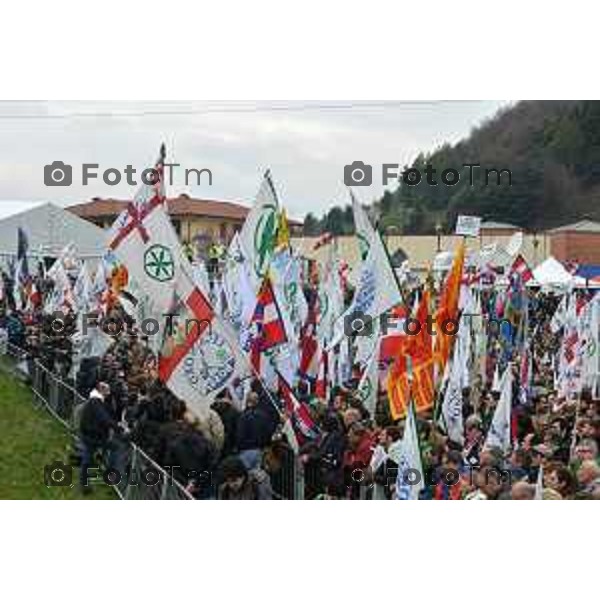 PONTIDA raduno leghista nei prati di Pontida nella foto: POPOLO LEGHISTA Fotogramma Bergamo-Tiziano Manzoni