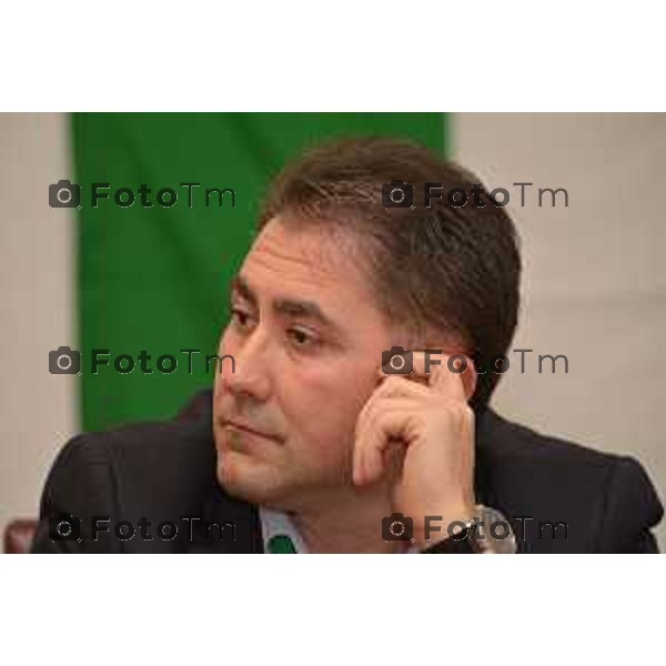 DALMINE PRESENTAZIONE CANDIDATO SINDACO LEGA FORZA ITALIA FABIO FACCHINETTI NELLA FOTO: FABIO FACCHINETTI foto Tiziano Manzoni-fotogramma Bergamo