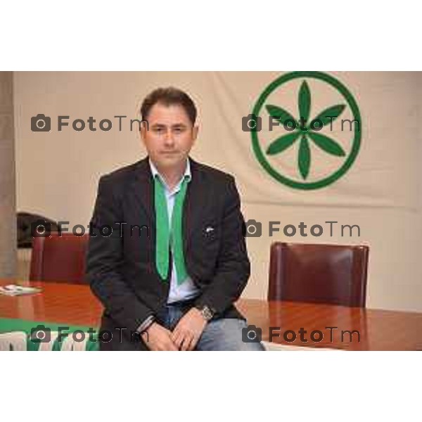 DALMINE PRESENTAZIONE CANDIDATO SINDACO LEGA FORZA ITALIA FABIO FACCHINETTI NELLA FOTO: FABIO FACCHINETTI foto Tiziano Manzoni-fotogramma Bergamo