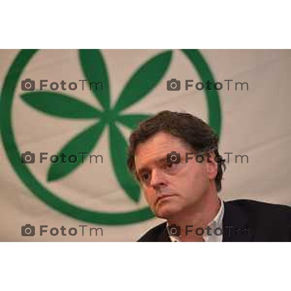 DALMINE PRESENTAZIONE CANDIDATO SINDACO LEGA FORZA ITALIA FABIO FACCHINETTI NELLA FOTO: ON GREGORIO FONTANA foto Tiziano Manzoni-fotogramma Bergamo