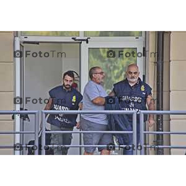 foto LaPresse Tiziano Manzoni 6/09/2018 Cronaca Bergamo - ITALIA arresto Di Lorenzo pluripregiudicatio per associazione per delinquere di stampo mafioso ed omicidio, operavano nel territorio orobico