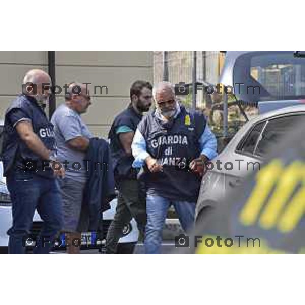 foto LaPresse Tiziano Manzoni 6/09/2018 Cronaca Bergamo - ITALIA arresto Di Lorenzo pluripregiudicatio per associazione per delinquere di stampo mafioso ed omicidio, operavano nel territorio orobico