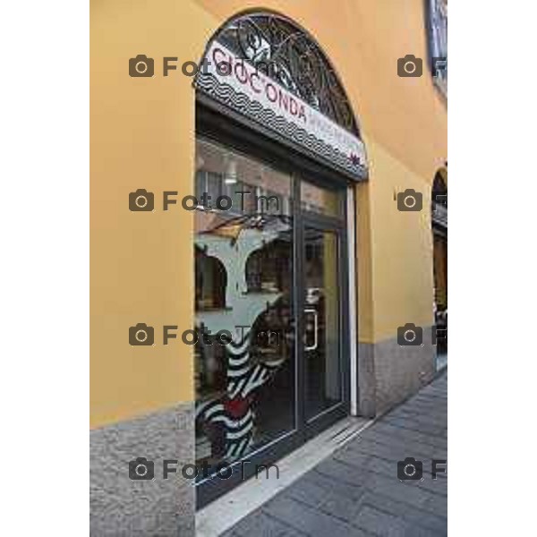 14/09/2018 Davide Gandossi x Tiziano Manzoni Bergamo - ITALIA Cronaca Nuova apertura in via Guielmo D\'alzano 4 Bergamo del Negozio "gioconda"