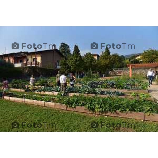 15/09/2018 Davide Gandossi x Tiziano Manzoni Bergamo - ITALIA Cronaca Orti Nel Parco Del Quintino cerimonia di inaugurazione della nuova zona agricola presso il parco del Quintino. con la presenza del Sindaco Giorgio Gori