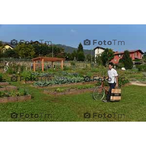 15/09/2018 Davide Gandossi x Tiziano Manzoni Bergamo - ITALIA Cronaca Orti Nel Parco Del Quintino cerimonia di inaugurazione della nuova zona agricola presso il parco del Quintino. con la presenza del Sindaco Giorgio Gori