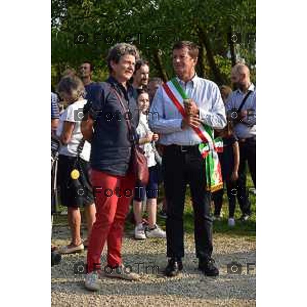 15/09/2018 Davide Gandossi x Tiziano Manzoni Bergamo - ITALIA Cronaca Orti Nel Parco Del Quintino cerimonia di inaugurazione della nuova zona agricola presso il parco del Quintino. con la presenza del Sindaco Giorgio Gori