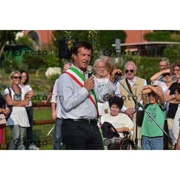 15/09/2018 Davide Gandossi x Tiziano Manzoni Bergamo - ITALIA Cronaca Orti Nel Parco Del Quintino cerimonia di inaugurazione della nuova zona agricola presso il parco del Quintino. con la presenza del Sindaco Giorgio Gori