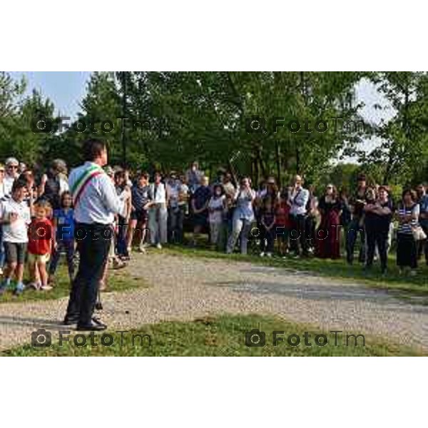 15/09/2018 Davide Gandossi x Tiziano Manzoni Bergamo - ITALIA Cronaca Orti Nel Parco Del Quintino cerimonia di inaugurazione della nuova zona agricola presso il parco del Quintino. con la presenza del Sindaco Giorgio Gori