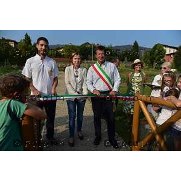 15/09/2018 Davide Gandossi x Tiziano Manzoni Bergamo - ITALIA Cronaca Orti Nel Parco Del Quintino cerimonia di inaugurazione della nuova zona agricola presso il parco del Quintino. con la presenza del Sindaco Giorgio Gori