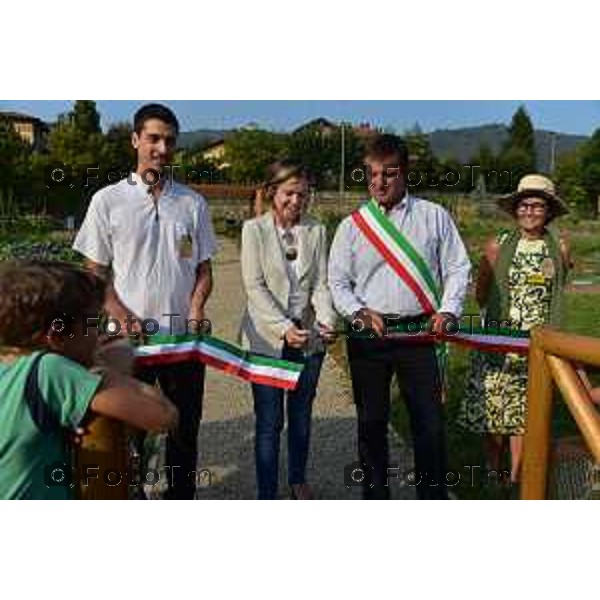 15/09/2018 Davide Gandossi x Tiziano Manzoni Bergamo - ITALIA Cronaca Orti Nel Parco Del Quintino cerimonia di inaugurazione della nuova zona agricola presso il parco del Quintino. con la presenza del Sindaco Giorgio Gori