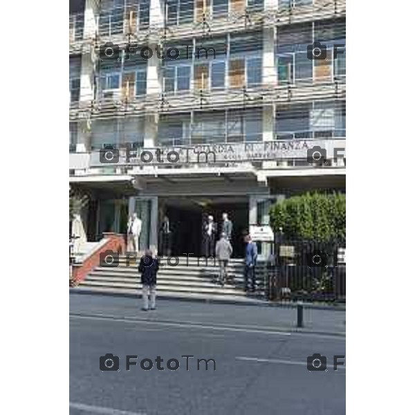 19/09/2018 Davide Gandossi x Tiziano Manzoni Bergamo - ITALIA Cronaca Accademia Guardia Di Finanza Bergamo Presentazione Master Universitario Contro Coruzione. Nella Foto: entrata Accademia Guardia Di Finanza