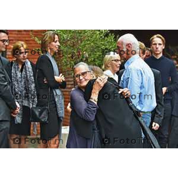 foto LaPresse Tiziano Manzoni 25/08/2018 Cronaca Bergamo - ITALIA Bergamo funerali della biologa 55enne, vittima nelle gole del Raganello Paola Romagnoli