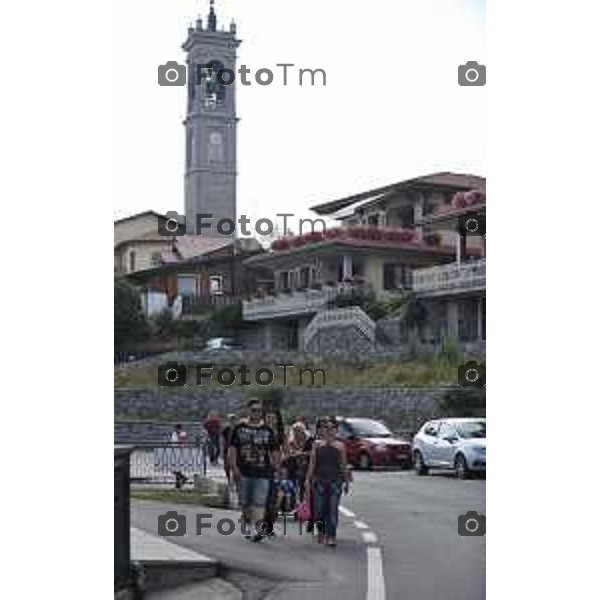 foto LaPrese Tiziano Manzoni 24/08/2018 Cronaca Bergamo - ITALIA (immagini archivio) Turismo nelle valli Bergamasche, case vacanze affitasi vendesi seconde case. Nella foto. Selvino, case vacanze e ztl