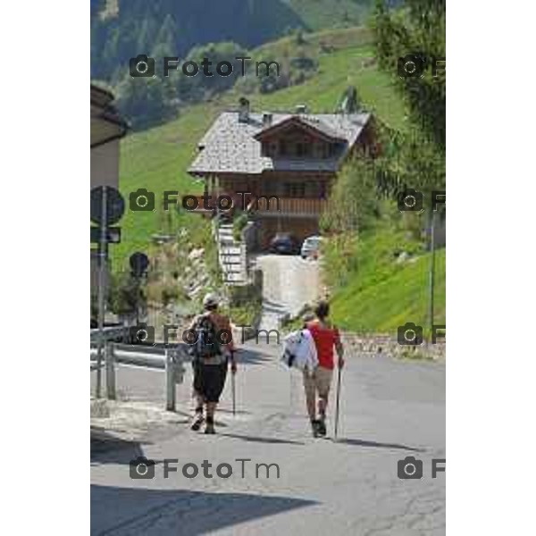 foto LaPrese Tiziano Manzoni 24/08/2018 Cronaca Bergamo - ITALIA (immagini archivio) Turismo nelle valli Bergamasche, case vacanze affitasi vendesi seconde case. Nella foto.Foppolo estate