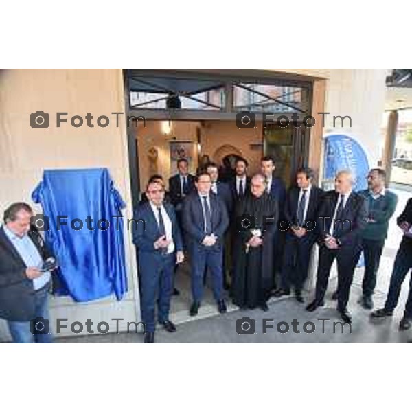 08/10/2018 Moro Francesco Bergamo - ITALIA Cronaca.Inaugurazione BCC Treviglio.