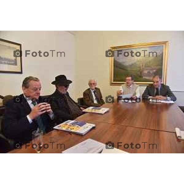 Foto LaPresse/Gandossi Davide x Tiziano Manzoni 22/10/2018 Bergamo, Italia cronaca. Conferenza Stampa per la presentazione delle iniziative per la celebrazione dei 90 anni della fondazione automobile club Bergamo nella sede in via Angelo Maj 16 a Bergamo.