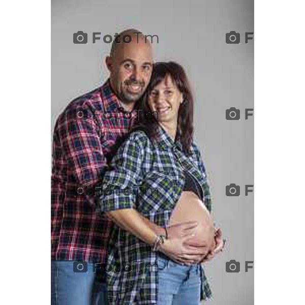 Jenifer e Dario Manzoni Maternita gennaio 2021 Tiziano Manzoni