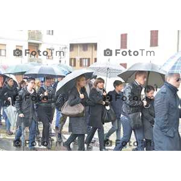 Telgate, (BG) Funerale Jimmy Gian Mario Ruggeri fratello di Ivan Ex presidente Atalanta Fotogramma Bergamo-Tiziano Manzoni