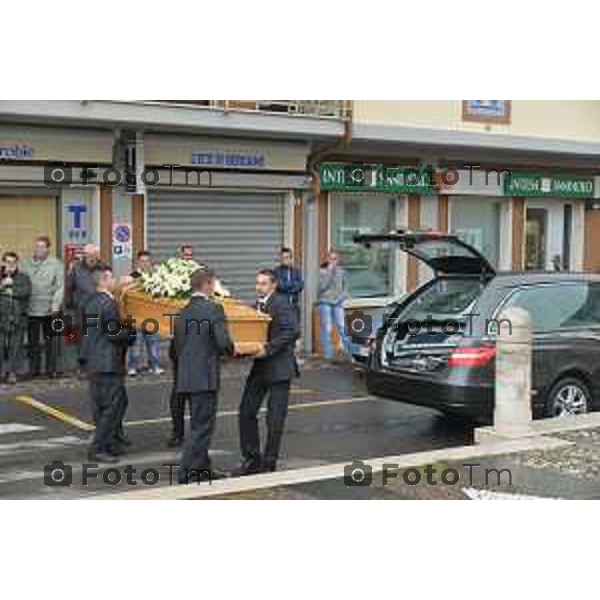 Telgate, (BG) Funerale Jimmy Gian Mario Ruggeri fratello di Ivan Ex presidente Atalanta Fotogramma Bergamo-Tiziano Manzoni