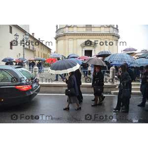 Telgate, (BG) Funerale Jimmy Gian Mario Ruggeri fratello di Ivan Ex presidente Atalanta Fotogramma Bergamo-Tiziano Manzoni