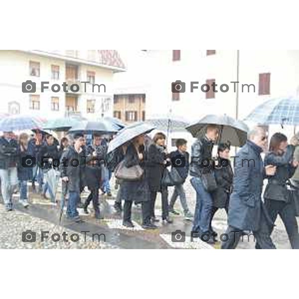 Telgate, (BG) Funerale Jimmy Gian Mario Ruggeri fratello di Ivan Ex presidente Atalanta Fotogramma Bergamo-Tiziano Manzoni