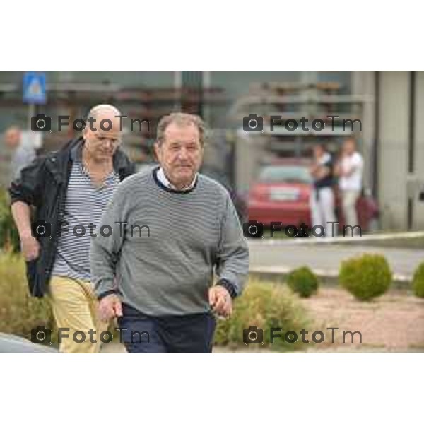 Castelli Caleppio BG omicidio Gian Mario Ruggeri ( Jimmy) fratello dell’ex presidente dell’Atalanta nella foto i rilievi da parte dei carabinieri foto Tiziano Manzoni-Bergamo