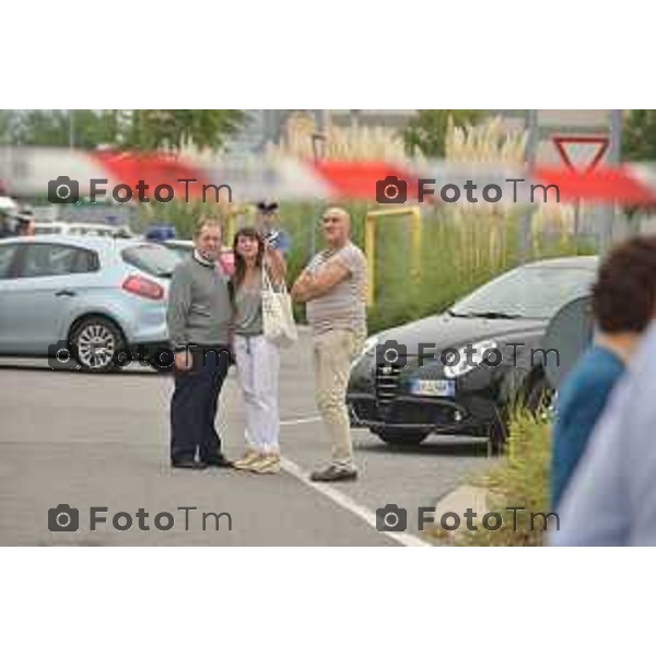 Castelli Caleppio BG omicidio Gian Mario Ruggeri ( Jimmy) fratello dell’ex presidente dell’Atalanta nella foto i rilievi da parte dei carabinieri foto Tiziano Manzoni-Bergamo