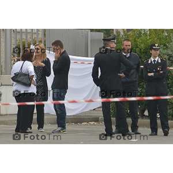 Castelli Caleppio BG omicidio Gian Mario Ruggeri ( Jimmy) fratello dell’ex presidente dell’Atalanta nella foto i rilievi da parte dei carabinieri foto Tiziano Manzoni-Bergamo