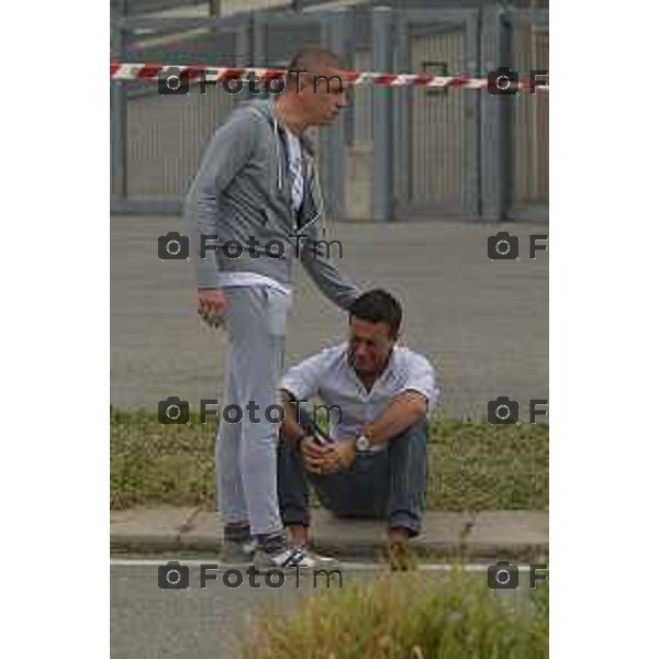 Castelli Caleppio BG omicidio Gian Mario Ruggeri ( Jimmy) fratello dell’ex presidente dell’Atalanta nella foto i rilievi da parte dei carabinieri foto Tiziano Manzoni-Bergamo