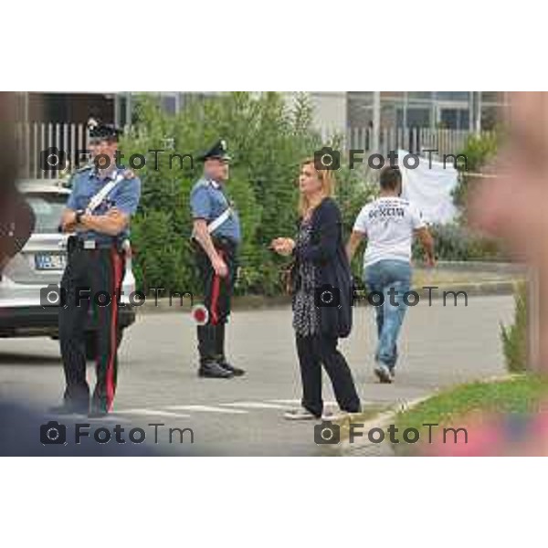 Castelli Caleppio BG omicidio Gian Mario Ruggeri ( Jimmy) fratello dell’ex presidente dell’Atalanta nella foto i rilievi da parte dei carabinieri foto Tiziano Manzoni-Bergamo