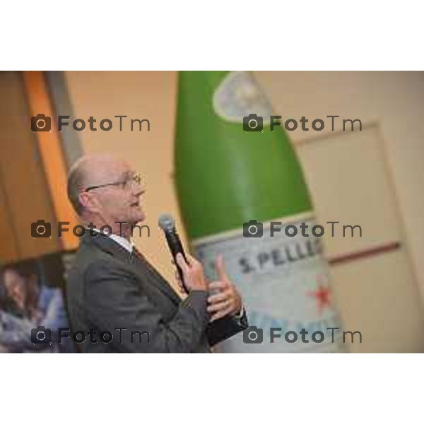 Sanpellegrino Terme (BG) il ministro Maurizio Martina in visita allo stablimento San Pellegrino nella foto Marco Settembri, executive vice president di Nestlé Waters, diventando così il primo italiano dagli anni ’50 a entrare nell’executive board del gruppo.