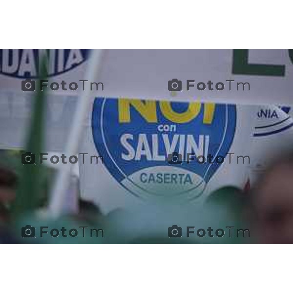 Pontida, raduno leghista domenica 21 giugno 2015 nella foto