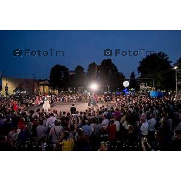 foto LaPresse Tiziano Manzoni 17/06/2018 Cronaca Bergamo - ITALIA Donizetti Night 2018 sera