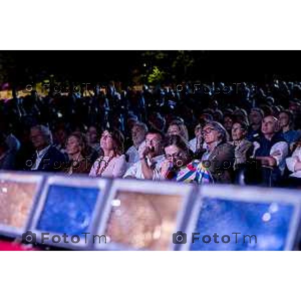 foto LaPresse Tiziano Manzoni 17/06/2018 Cronaca Bergamo - ITALIA Donizetti Night 2018 sera