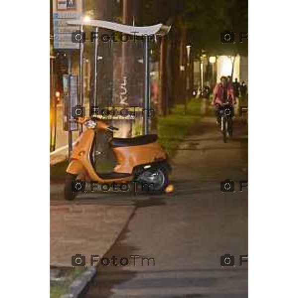 Bergamo Città Alta gli spazi estivi e il via libera alle moto. San Giacomo Chiringuito