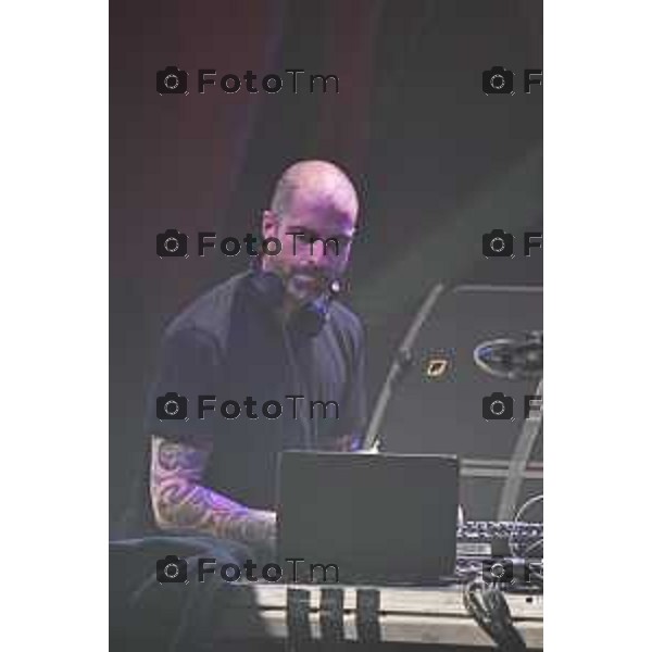 Bergamo spazio Fiera SHADE music festival 2016 nella foto Il DJ Chris Liebing