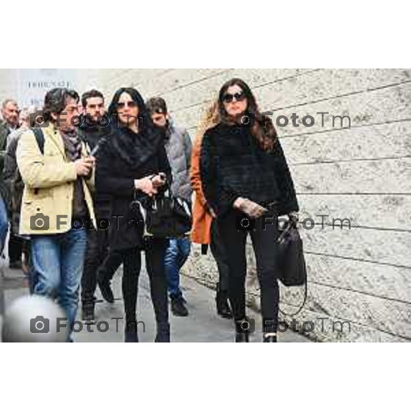 Bergamo Tribunale, Processo Bossetti/Yara Gambirasio Sentite le sorelle di Massimo Maggioni calunniato da Bossetti nella foto Monica e Luisella Maggioni