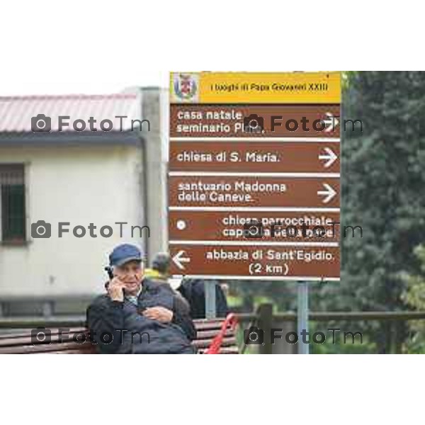 Sotto il Monte BG canonizzazione di papa Giovanni XIII e Papa Wojtyla proclamati santi Fotogramma Bergamo-Tiziano Manzoni