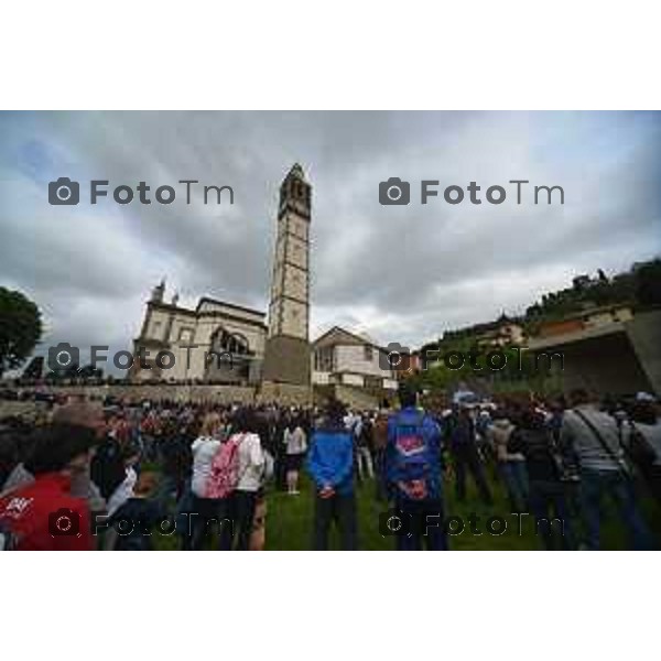 Sotto il Monte BG canonizzazione di papa Giovanni XIII e Papa Wojtyla proclamati santi Fotogramma Bergamo-Tiziano Manzoni