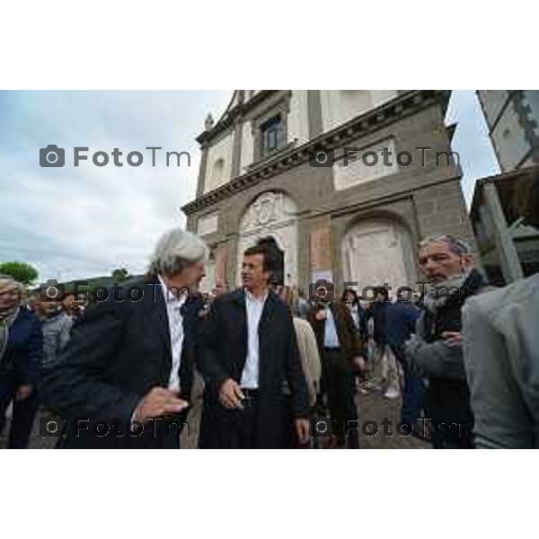 Sotto il Monte BG canonizzazione di papa Giovanni XIII e Papa Wojtyla proclamati santi Fotogramma Bergamo-Tiziano Manzoni