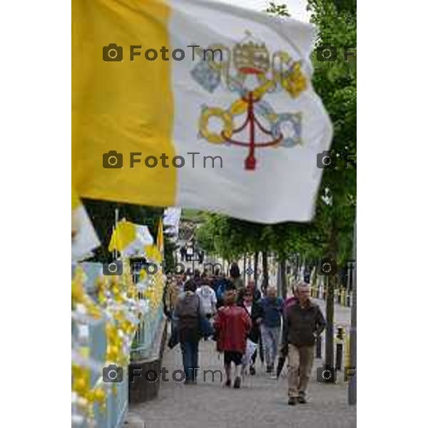 Sotto il Monte BG canonizzazione di papa Giovanni XIII e Papa Wojtyla proclamati santi Fotogramma Bergamo-Tiziano Manzoni