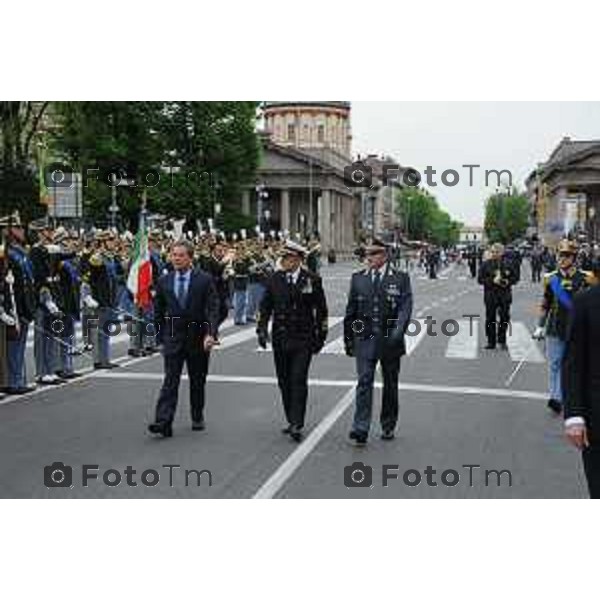 Bergamo Giuramento Cadetti GdF 2014 con l\'intervento del vice ministro dell’Economia e delle Finanze, Luigi Casero foto Tiziano Manzoni-fotogramma Bergamo