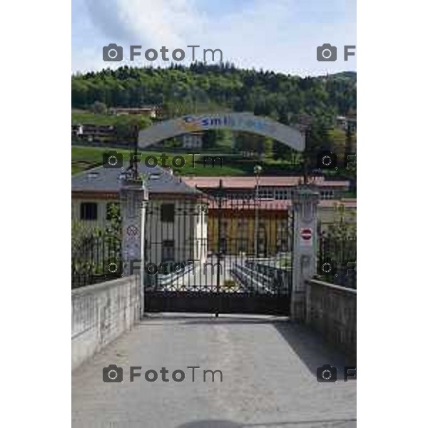 San Giovanni Bianco bg Ex cartiere Cima, ora Smi, a San Giovanni Bianco foto Tiziano Manzoni-fotogramma Bergamo