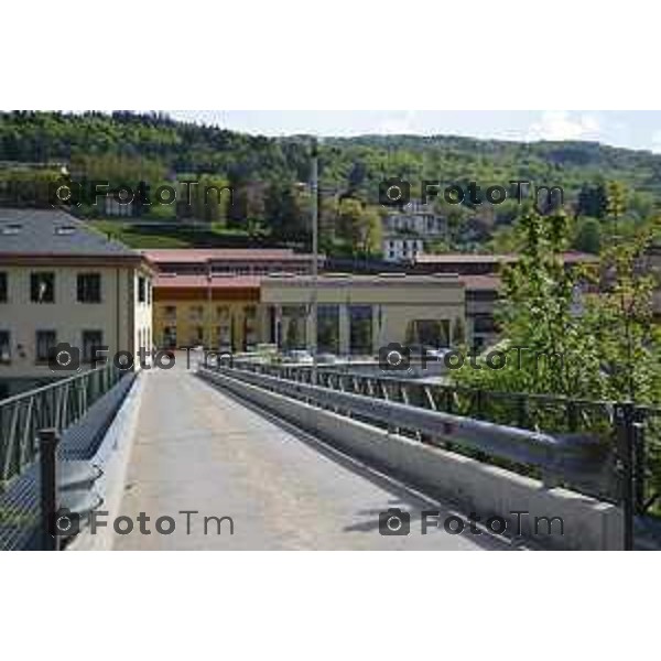 San Giovanni Bianco bg Ex cartiere Cima, ora Smi, a San Giovanni Bianco foto Tiziano Manzoni-fotogramma Bergamo