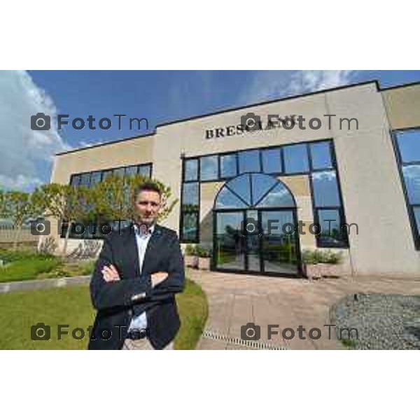 Spirano Calzificio M. Bresciani aziendai nella foto Fabio Bresciani foto Tiziano Manzoni-fotogramma Bergamo