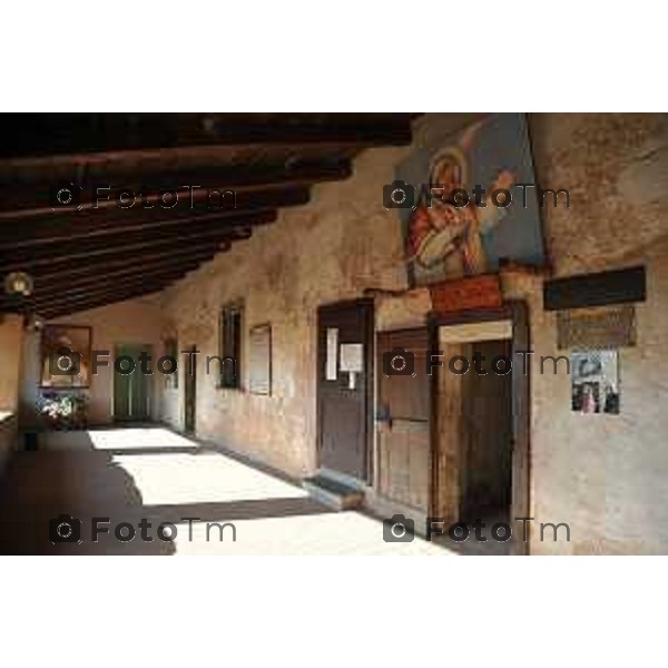 Sotto il Monte papa Giovanni XXXIII e i suoi luoghi nella foto: casa natale papa giovanni foto Tiziano Manzoni Fotogramma Bergamo